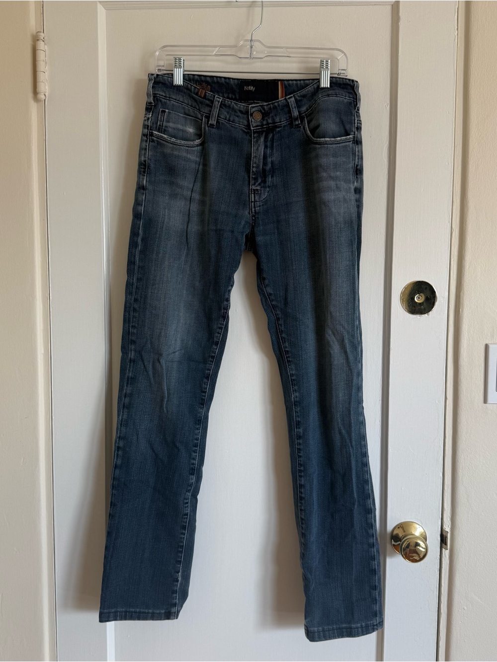 Men's Straight Leg Jeans in Dark Indigo - Classic Everyday Style